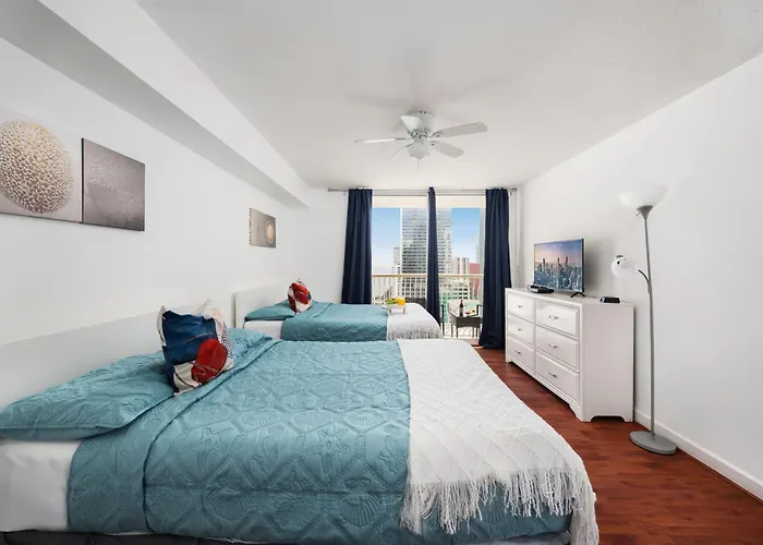 Two Bedroom Oceanview Apartment In Brickell